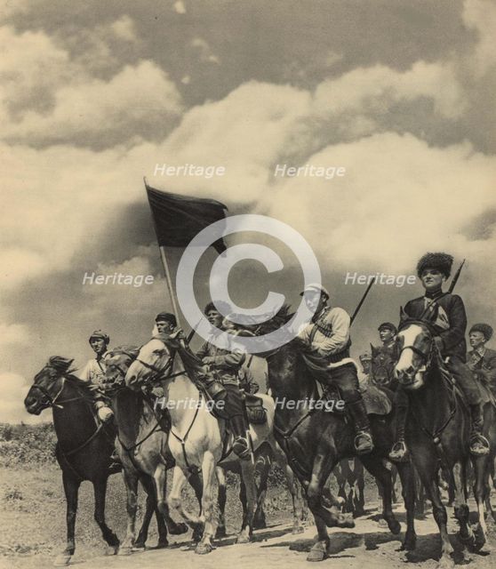 The 1st Cavalry Army, Early 1930s. Creator: Anonymous.