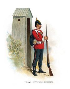 The 24th South Wales Borderers c1890