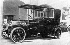 The 20-30-h.p. Itala, the gift of American Roman Catholics [to the Pope], 1909. Creator: Delius