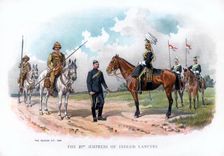 The 21st (Empress of India's) Lancers 1900. Artist: R Simkin
