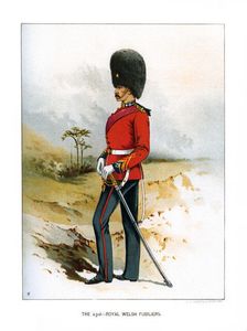 The 23rd Royal Welsh Fusiliers c1890