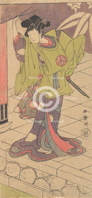 The 2nd Yamashita Kinsaku in the Role of Tsukisayo, 2nd month, 1770. Creator: Shunsho.