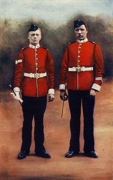 The 2nd Northampton Regiment 1901. Creator: Gregory & Co