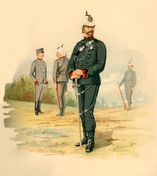 The 2nd Queen's Own Rifles (Canada) 1890. Creator: Godfrey Douglas Giles