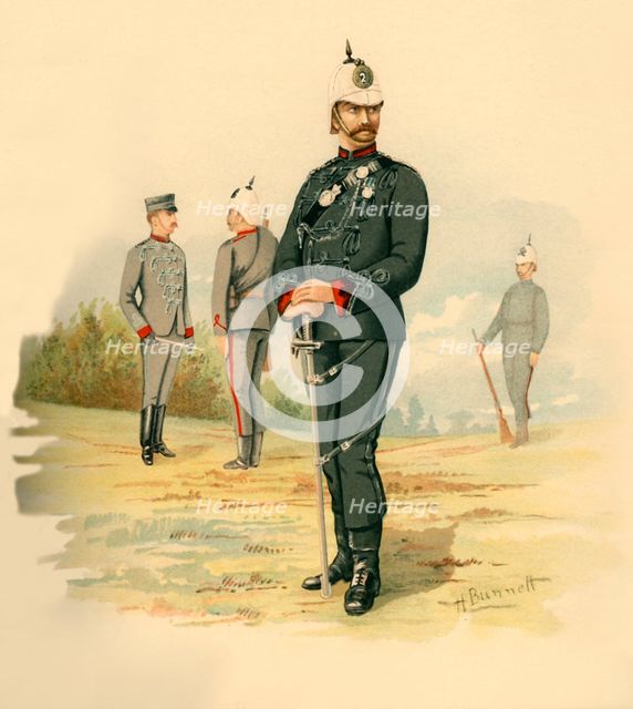 'The 2nd Queen's Own Rifles (Canada)', 1890. Creator: Godfrey Douglas Giles.