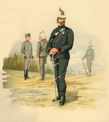 The 2nd Queen's Own Rifles (Canada) 1890. Creator: Godfrey Douglas Giles