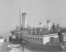 The 353 ton Bournmouth Queen closeup from port quarter, 1923. Creator: Kirk & Sons of Cowes