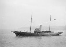 The 357 ton steam yacht Yarta 1939. Creator: Kirk & Sons of Cowes
