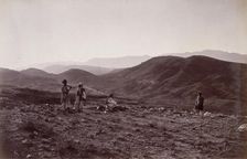 The 44th hill looking towards Jagdulluck, Afghanistan, 1879. Creator: John Burke