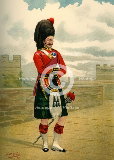 'The 42nd - The Black Watch (Royal Highlanders)', 1890. Creator: Godfrey Douglas Giles.