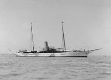 The 664 ton steam yacht North Star, 1911. Creator: Kirk & Sons of Cowes