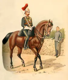 The 6th Regiment of Cavalry (Hussars, Canada) 1890. Creator: Godfrey Douglas Giles