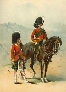 The 72nd - Seaforth Highlanders 1890. Creator: Godfrey Douglas Giles