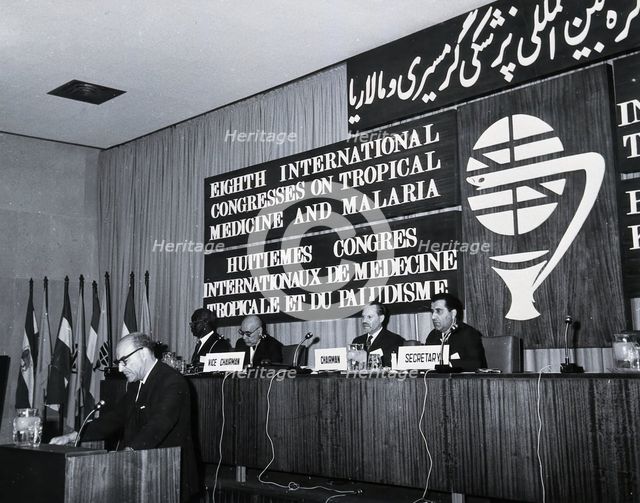 The 8th International Congresses on Tropical Medicine and Malaria, c1968. Creator: Unknown.