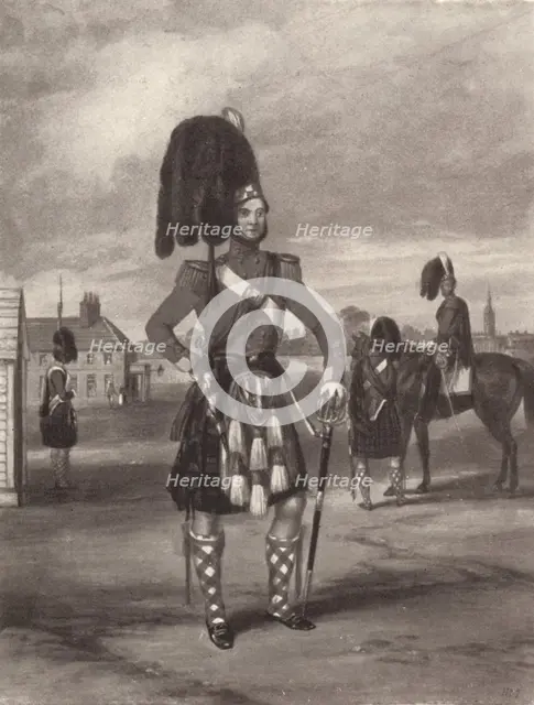 'The 93rd (Sutherland) Highlanders (Review Order)', c1820-1870, (1909). Creator: John Harris the Younger.