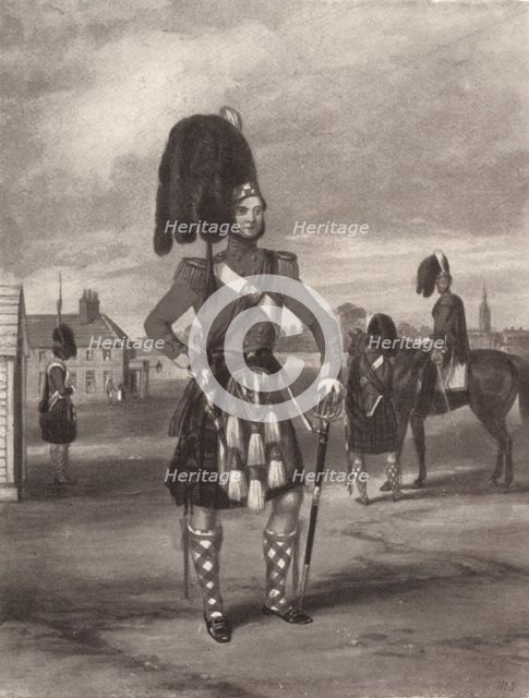 'The 93rd (Sutherland) Highlanders (Review Order)', c1820-1870, (1909). Creator: John Harris the Younger.