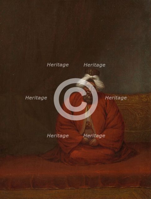 The Mufti, head of religious affairs, c.1727-c.1730. Creator: Jean Baptiste Vanmour.