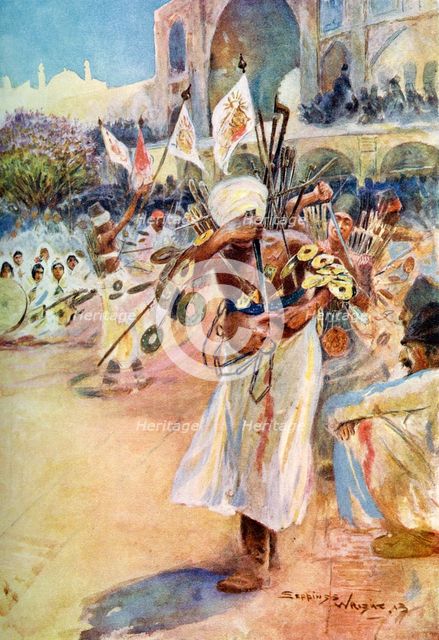 The Muharram Festival, Persia. Artist: Unknown