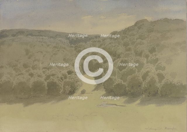 The Muhlengrund near Braunfels, 1854. Creator: Carl Theodor Reiffenstein.