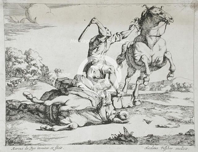 The Muleteer, 17th century. Creator: Marcus de Bye.