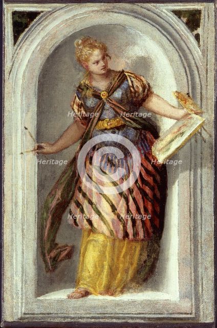 The Muse of Painting, between 1528 and 1588. Creator: Paolo Veronese.