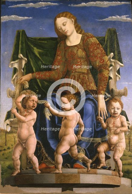 The Muse Terpsichore, 1455-1460. Artist: Tura, Cosimo (before 1431-1495)