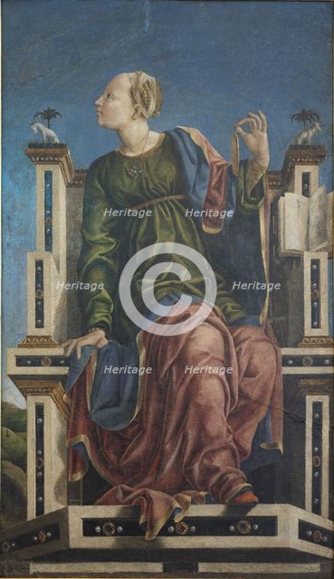 The Muse Urania, ca 1457. Creator: Anonymous.