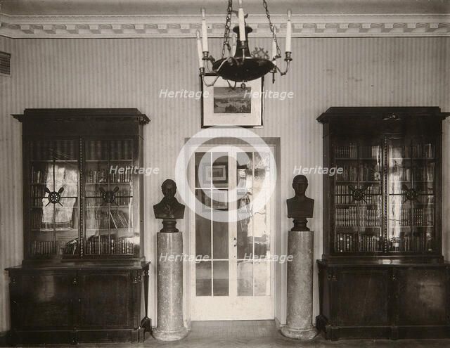 The Museum of the Imperial Pushkin Lyceum in Saint Petersburg, Russia, 1910s.   Artist: Karl Kubesch