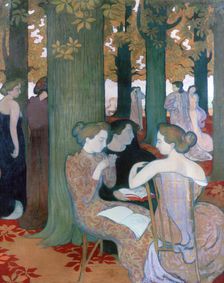 The Muses 1893. Artist: Maurice Denis