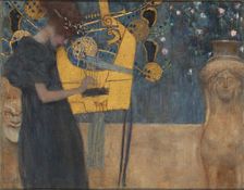 The Music, 1895. Creator: Klimt, Gustav (1862-1918)