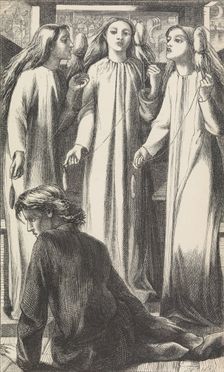The Music Master, 1855. Creator: Dante Gabriel Rossetti
