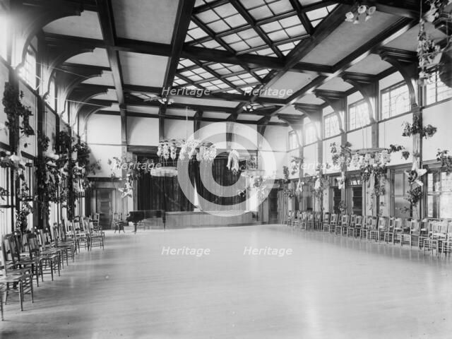 The Music hall, Manhanset House, Shelter Island, N.Y., between 1900 and 1905. Creator: Unknown.