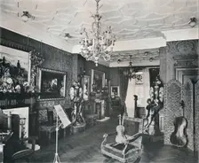 The Music-Room, Captain Harvey's House, Hampstead c1903. Artist: Frank William Brookman