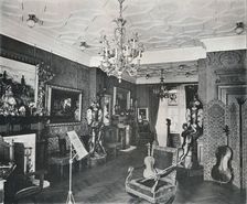 The Music-Room, Captain Harvey's House, Hampstead c1903. Artist: Frank William Brookman