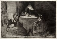 The Music Room. Creator: James McNeill Whistler (American, 1834-1903)