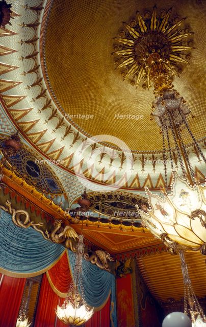 The Music Room, Royal Pavilion, Brighton, East Sussex, 1960s. Artist: Eric de Maré