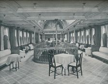 The Music Salon, Looking Aft 1911