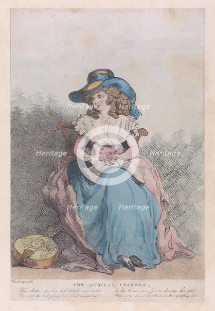 The Musical Charmer, ca. 1793., ca. 1793. Creator: Unknown.