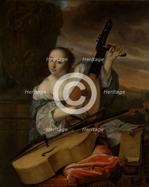 The Musician, 1662. Creator: Bartholomeus van der Helst.