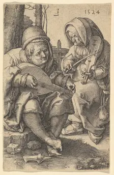 The Musicians, 1524. Creator: Lucas van Leyden