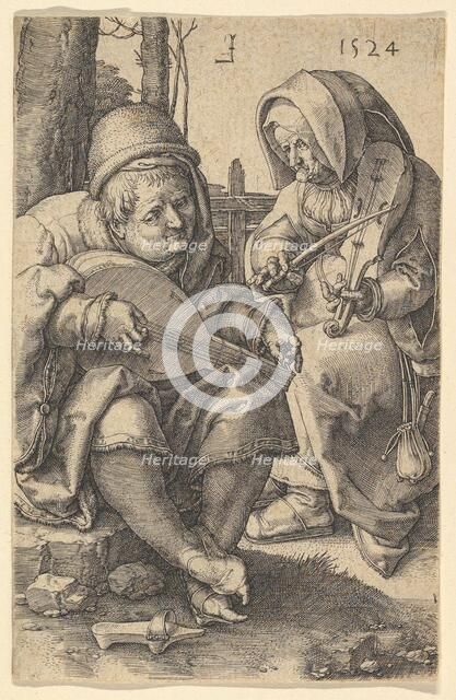 The Musicians, 1524. Creator: Lucas van Leyden.