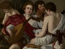 The Musicians, 1597. Creator: Michelangelo Caravaggio