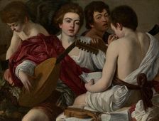 The Musicians, 1597. Creator: Michelangelo Caravaggio