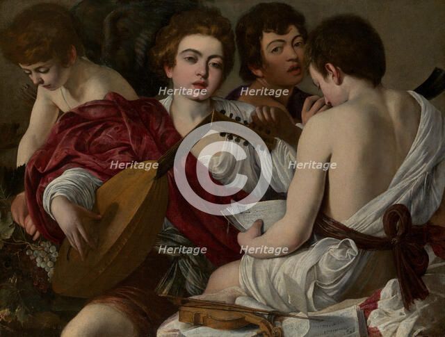 The Musicians, 1597. Creator: Michelangelo Caravaggio.