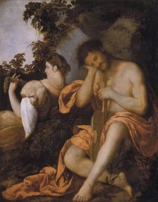 The Musicians, c. 1520. Creator: Cariani, Giovanni (ca. 1485-1547)