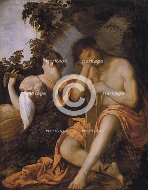 The Musicians, c. 1520. Creator: Cariani, Giovanni (ca. 1485-1547).