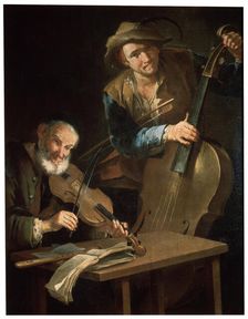 The Musicians late 17th or 18th century. Artist: Giacomo Francesco Cipper