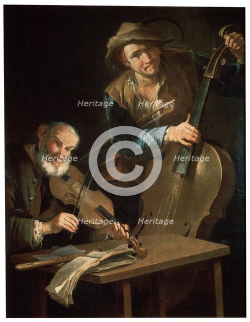 'The Musicians', late 17th or 18th century. Artist: Giacomo Francesco Cipper
