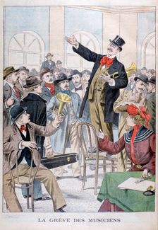 The musicians strike, 1902