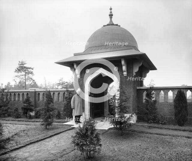 The Muslim Burial Ground, Horsell Common, Woking, Surrey, August-September 1917. Artist: Adolph Augustus Boucher.